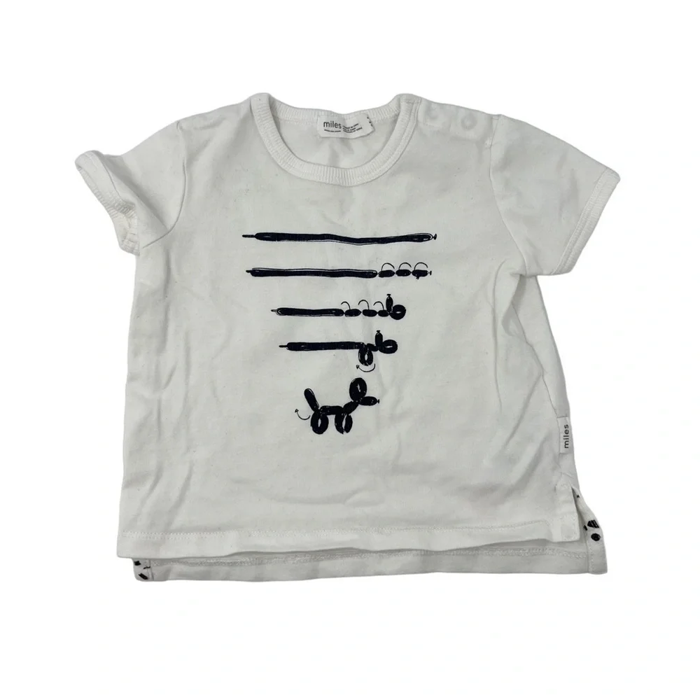 Miles The Label Balloon Dog Shirt and Pants Kids Set